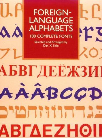 Cover for Foreign-language alphabets