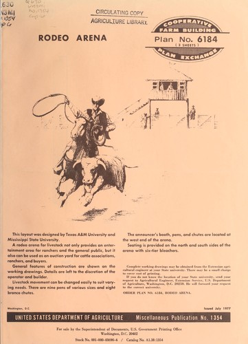 Cover for Rodeo arena