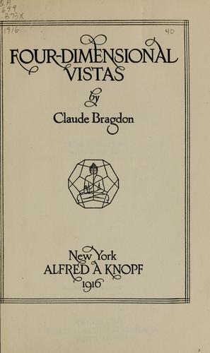 Cover for Four-dimensional vistas