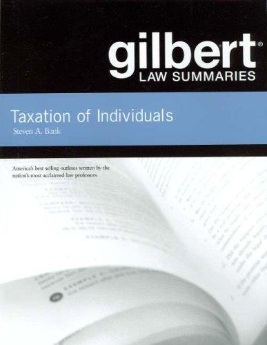 Cover for Gilbert Law Summaries on Taxation of Individuals, 21st