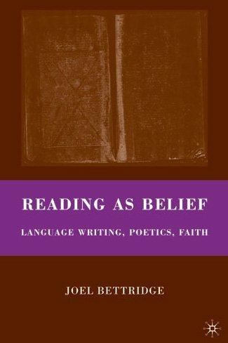 Cover for Reading as Belief