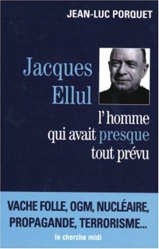 Cover for Jacques Ellul 
