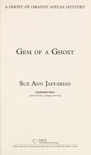 Cover for Gem of a ghost