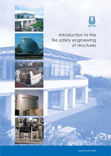 Cover for Introduction to the fire safety engineering of structures