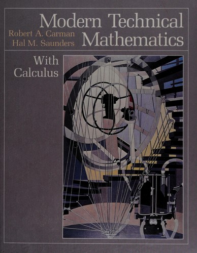 Cover for Modern technical mathematics with calculus