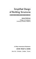 Cover for Simplified design of building structures