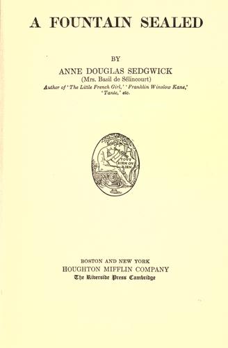 Cover for A fountain sealed