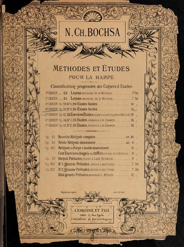 Cover for 20 [i.e. 40] études faciles, op. 318