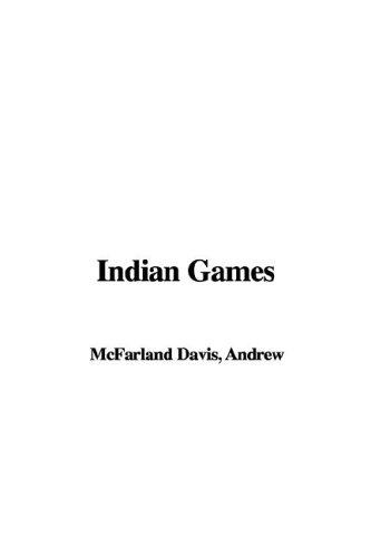 Cover for Indian Games