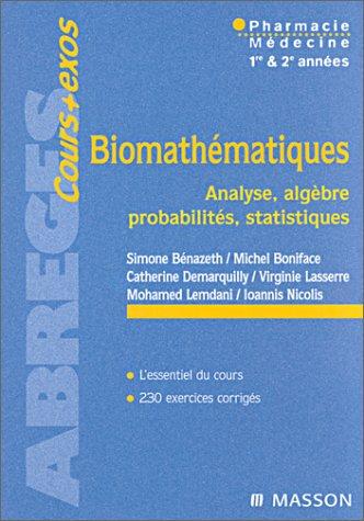 Cover for Biomathématiques 