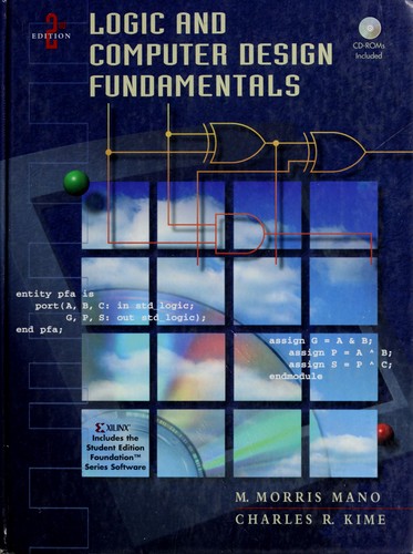 Cover for Logic and computer design fundamentals