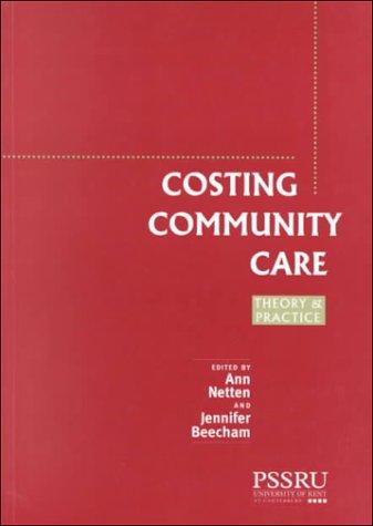 Cover for Costing Community Care