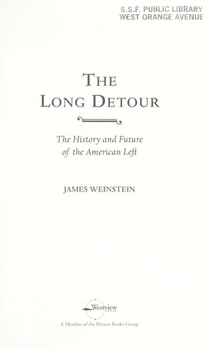 Cover for The long detour