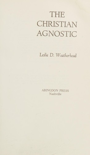Cover for Christian Agnositc
