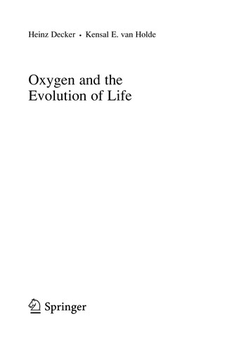 Cover for Oxygen and the Evolution of Life