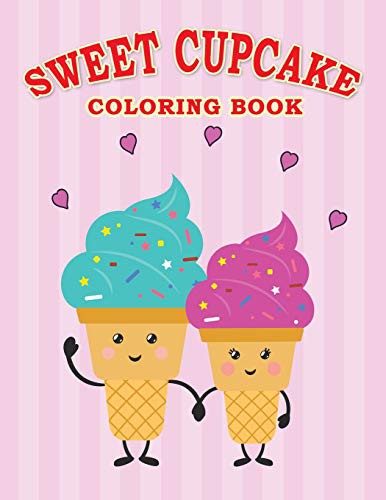 Cover for Sweet Cupcake Coloring Book