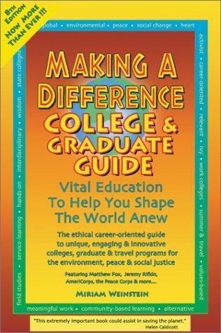 Cover for Making a Difference: College and Graduate Guide