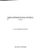 Cover for Fare antropologia storica