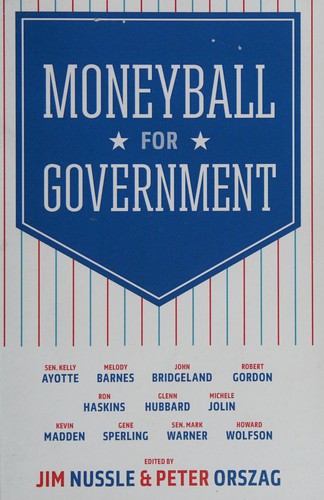 Cover for Moneyball for government