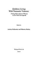 Cover for Children living with domestic violence