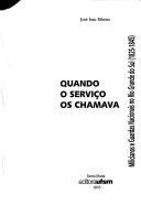 Cover for Quando o serviço os chamava