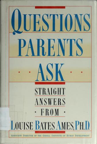 Cover for Questions parents ask