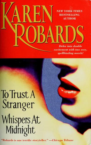 Cover for To trust a stranger, [and]