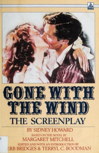 Cover for Gone with the wind, the screenplay