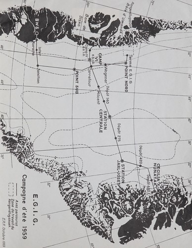 Cover for Les réalisations scientifiques et téchniques de la campagne 1959 de l'expédition glaciologique intérnationale au Groenland