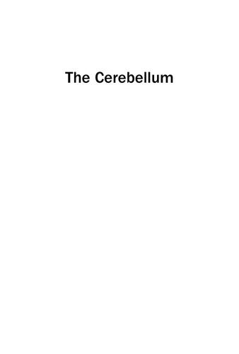 Cover for The cerebellum