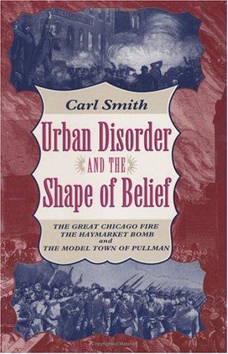 Cover for Urban disorder and the shape of belief