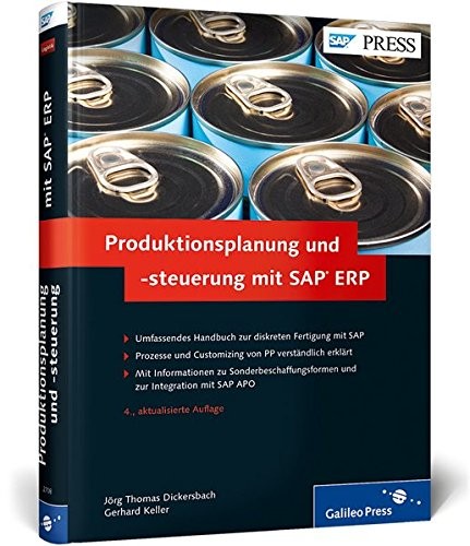 Cover for Produktionsplanung und -steuerung mit SAP ERP