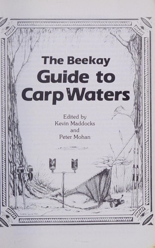 Cover for The Beekay guide to carp waters