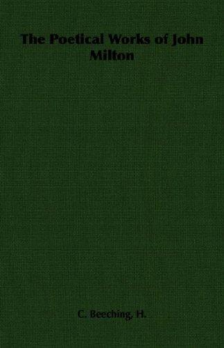 Cover for The Poetical Works of John Milton