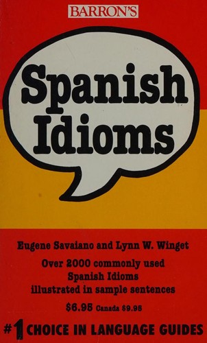 Cover for Spanish idioms