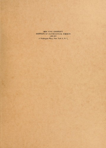 Cover for Comment on Taylor's paper