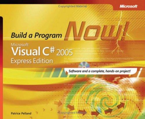 Cover for Microsoft  Visual C#  2005 Express Edition