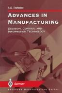 Cover for Advances in manufacturing