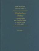 Cover for Elizabethan poetry
