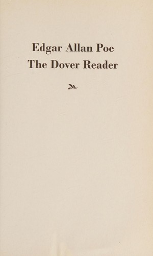 Cover for Edgar Allan Poe the Dover Reader