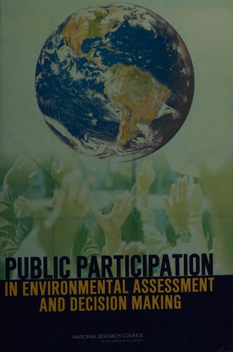 Cover for Public participation in environmental assessment and decision making