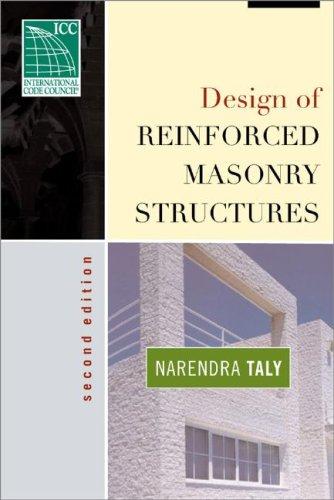 Cover for Design of Reinforced Masonry Structures