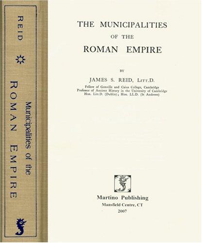 Cover for The Municipalities of the Roman Empire
