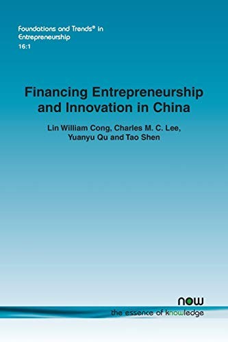 Cover for Financing Entrepreneurship and Innovation in China