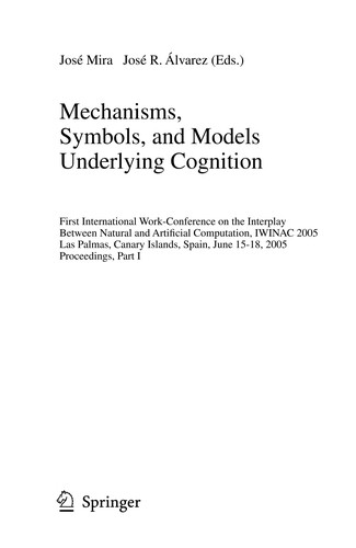 Cover for Mechanisms, symbols, and models underlying cognition
