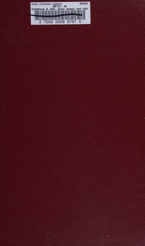 Cover for Childhood & after