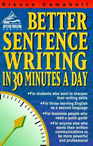 Cover for Better sentence-writing in 30 minutes a day