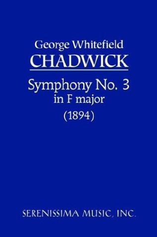 Cover for Symphony No. 3 In F