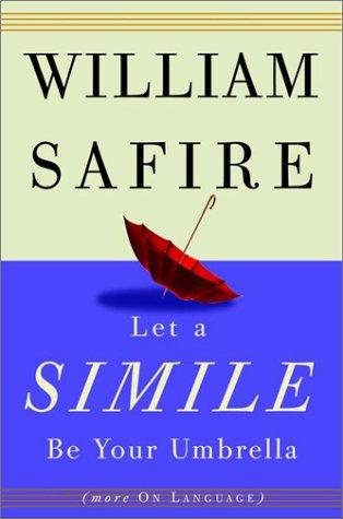 Cover for Let a simile be your umbrella