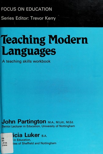 Cover for Teaching Modern Languages